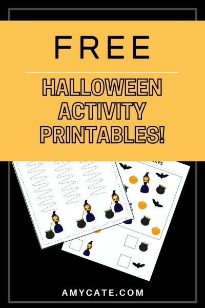Free Halloween Activity Printables