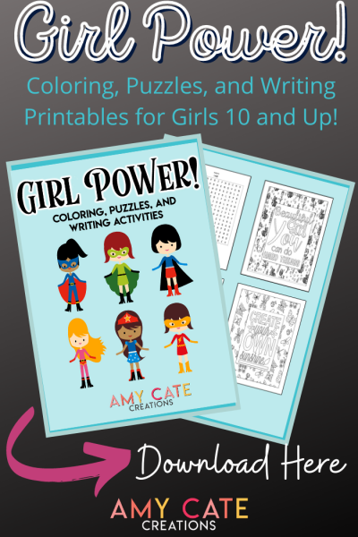 girl power activity book